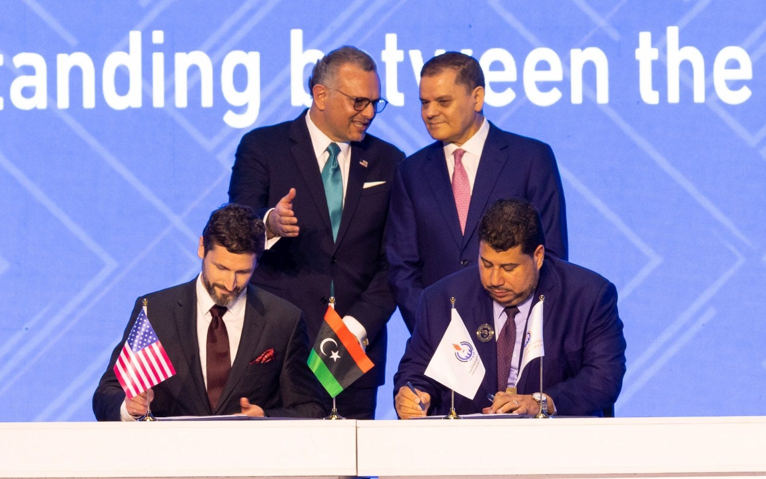 Chevron signing new licenses in Libya